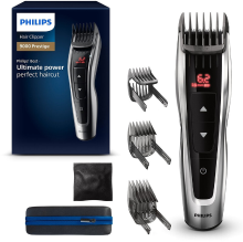 Philips HC9420/15   Tondeuse 9000   Titanium mesjes   60 lengte instellingen   120 min batterijduur