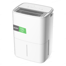 Comfee' MDDO 10DEN7 luchtontvochtiger 10 L/dag met 2,5 L groot waterreservoir, 3 modi & 24 h timer, automatische ontdooiing, kinderslot, energiebesparing, koelmiddel R290, 36 dB slaapmodus, geschikt voor ruimtes van ca. 40 M³ (16 m²)   wit