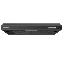 Comfee' luifelafzuigkap KWH SLIF17B 60 led afzuigkap voor onder de kast wandgemonteerde afzuigventilator voor keuken 600 mm afzuigkap met afvoer aan bovenzijde   roestvrij staal, 60 cm [energieklasse B]