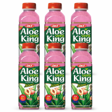 OKF aloë vera drank perzik 500 ml x 6
