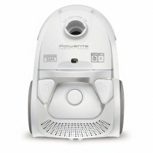 Rowenta RO3927 Compact Power zakreiniger   750 W motor   3 liter stofzak   metalen telescoopbuis   automatische snoeroproller   Wit