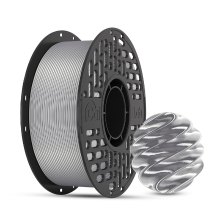 CAILAB PLA Silk 3D printer Filament, Effen kleur   Zilver