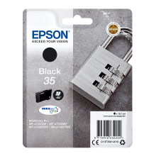 Epson Padlock enkelverpakking zwart 35 DURABrite Ultra inkt
