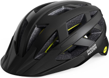OutdoorMaster MIPS Gem I Fietshelm voor Volwassenen   Pavement Zwart, M