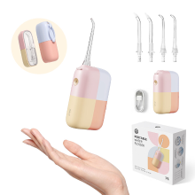 [Summer Deals   Gratis Volgende Dag Levering] BAIR CARE V6 Draagbare Pocket Waterflosser met Innovatieve Magnetische Tank, Druksproeimodus, 30 Dagen Batterijduur, USB Oplaadbaar, IPX7 Waterdicht, Ideaal voor Reizen, Thuis & Dagelijkse Mondverzorging