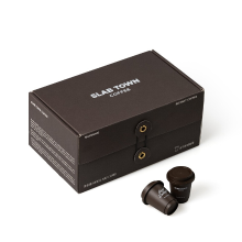 SLAB TOWN Black Stone American instant koffiepoeder, 2,8 g x 30 stuks
