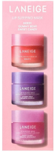 Laneige lip slaapmasker set (bes + gummibeertje + zoet snoep) 20 g * 3