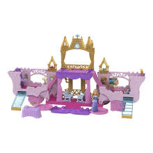 Disney Princess speelset koets naar kasteel   inclusief Aurora pop, meerkleurig