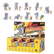 52TOYS Tom and Jerry mentale staat waardering serie blind box volledige set 8 pack, geen duplicaten, verzamelfiguur bureaudecoratie verjaardagscadeau