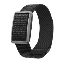 AOC Pulse Band Screenvrije Smartband, 17,5 g Ultralichte Fitness Tracker met Hartslag  en Slaapmonitoring, Waterdicht, 150+ Sportmodi, Super Lange Stand by, Nylon Bandje voor iOS/Android