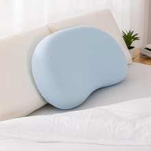 EGO HOME Memory Foam Pillow 40 x 80cm with Crushed Memory Foam   Breathable Ergonomic Neck Support Pillow for Side Sleepers, Back Sleepers and Stomach Sleepers   Oeko Tex   Washable Cover