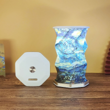 Huacan creatieve bureau lamp met sterrenhemelontwerp