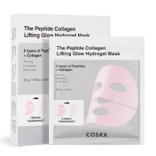 COSRX Verhelderend gelmasker met peptiden en collageen, 3 stuks, 34 g x 3