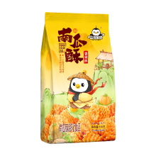 QIEPLANET Penguin Planet pompoenkoekjes (pittige smaak) 138 g
