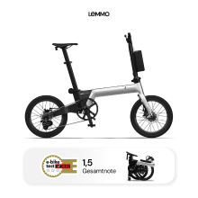 LEMMO Zero Zilver Carbon Opvouwbare E Bike, 16