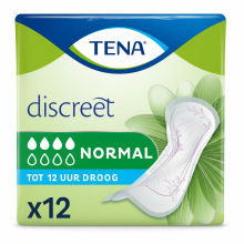 Tena discreet normal inlegkruisjes   12 stuks