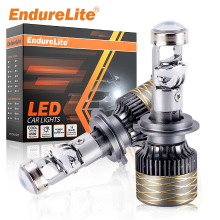 ENdureLite LED 9006/HB4 lamp 30.000 Lm, helderder 6000K koel wit, plug and play, mistlampen, set van 2 stuks