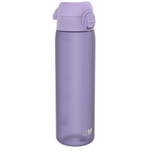 ION8 waterfles, 500 ml/18 oz, lekvrij, eenvoudig te openen, veilige vergrendeling, vaatwasserbestendig, BPA vrij, hygiënische flip dop, draaggreep, past in bekerhouders, eenvoudig te reinigen, CO₂ neutraal, paars