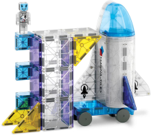 242032SP   MAGNA TILES® SPACE + microMAGS NIEUW