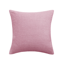 Deconovo fluwelen sierkussenhoes   roze kleur   45 x 45 cm   1 stuk
