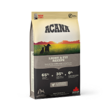 Acana Licht & Gezond hondenvoer 11,4 kg, caloriearm en koolhydraatarm, rijk aan kip, ei, schol, fruit en groenten