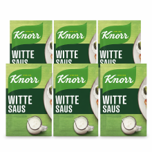 Knorr Mixsaus Wit   6 x 22 g