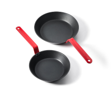 Sensarte 2 delige koekenpannenset met Zwitserse coating, antiaanbaklaag, ovenbestendig, inductiegeschikt, vaatwasbaar, PFOA/PFOS vrij, 8 en 10 inch
