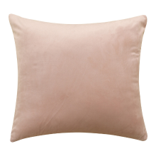 Deconovo sierkussenhoes van Dutch Velvet, donkerpink, 45 x 45 cm, 1 stuk