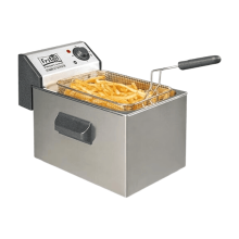Fritel Friteuse Profi 3505   Professionele Friteuse   5 L   3200 W   Antistofdeksel   Geschikt voor Olie en Vast Vet