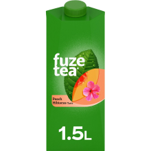 Fuze Tea Zwarte Thee Perzik Hibiscus Ijsthee   1.5 L
