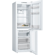 Bosch combinatiekoelkast 60 cm 279 L No Frost wit   KGN33NWEB