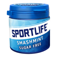 Sportlife Smashmint Suikervrije Kauwgom   102 g