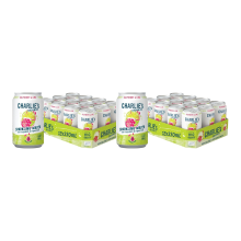 Charlie's Organics Bruiswater Framboos & Limoen   12 x 330 ml x2