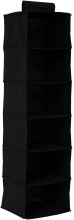 5Five Opbergdoos   Zwart, 30 x 30 x 120 cm, 6 compartimenten