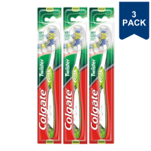 Colgate Twister tandenborstel medium   1 stuk (3 pack)