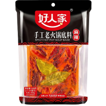 Hao Ren Jia handgemaakte pittige hotpotbasis, 500g