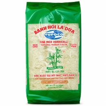 Bamboo Tree Vietnamese fine rijstvermicelli met pandan | Glutenvrije rijstnoedels 340 g