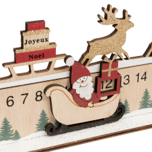 Feeric Lights & Christmas Feeric Lights & Christmas houten adventsmaat   rood, 40 cm