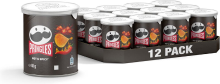Pringles Hot & Spicy Chips   12 x 40 g
