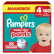 Pampers Baby Dry Pants Maat 4 – Maandbox 180 Pants