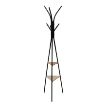 5Five vrijstaande kapstok   zwart, 175 cm