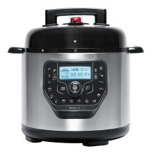Cecotec Olla Programable Eléctrica 6 L GM H Deluxe Fry – Multifunctionele elektrische snelkookpan met airfryer opzetstuk en geïntegreerde weegschaal
