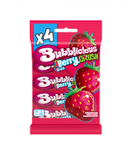 Bubblicious Aardbei Splash Kauwgom   152 g