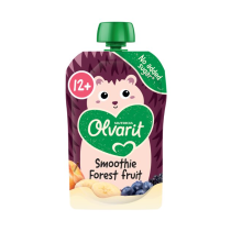Olvarit knijpbare fruitsmoothie gemengde bessen 12 mnd+ 100 g