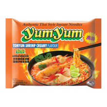 Yum Yum Instantnoedels Romige Tom Yum met garnalen 70 g
