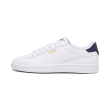 PUMA Heren Sneakers 13 Wit Navy Goud PUMA Smash 3.0 L Collectie 38