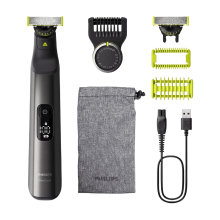 Philips QP6552/15 OneBlade multi purpose trimmer   gezicht en lichaam   8 accessoires   draadloos