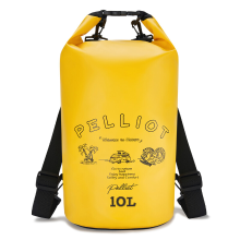 PELLIOT Waterdichte tas Uniseks Droge Tas Opbergen Watersport – Hoog zichtbaar & betrouwbaar, felgeel, 10 liter