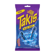 Takis Blue Heat Maïs Chips   100 g
