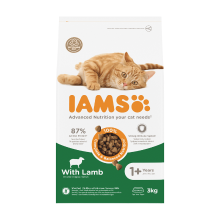 IAMS kattenvoer voor volwassen katten met lam 3 kg